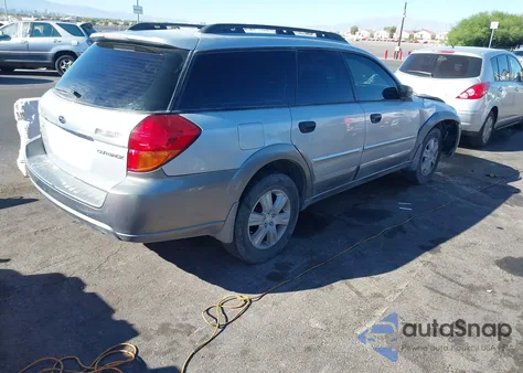 2005 Subaru Outback 2.5I из США, поврежденный, VIN 4S4BP61C557390717